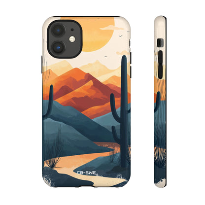 Desert Sunsets Whisper - iPhone Case