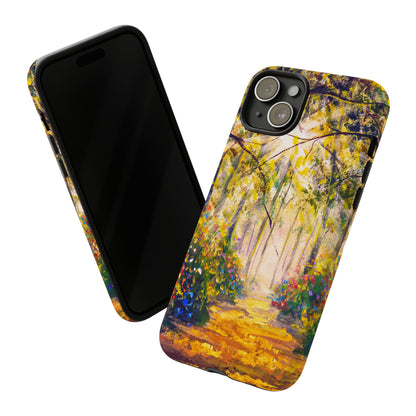 Sunny forest - Protective Phone Case