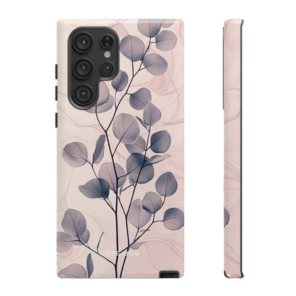 Veined Leaf Whisper Samsung S22 Ultra Case - Tough