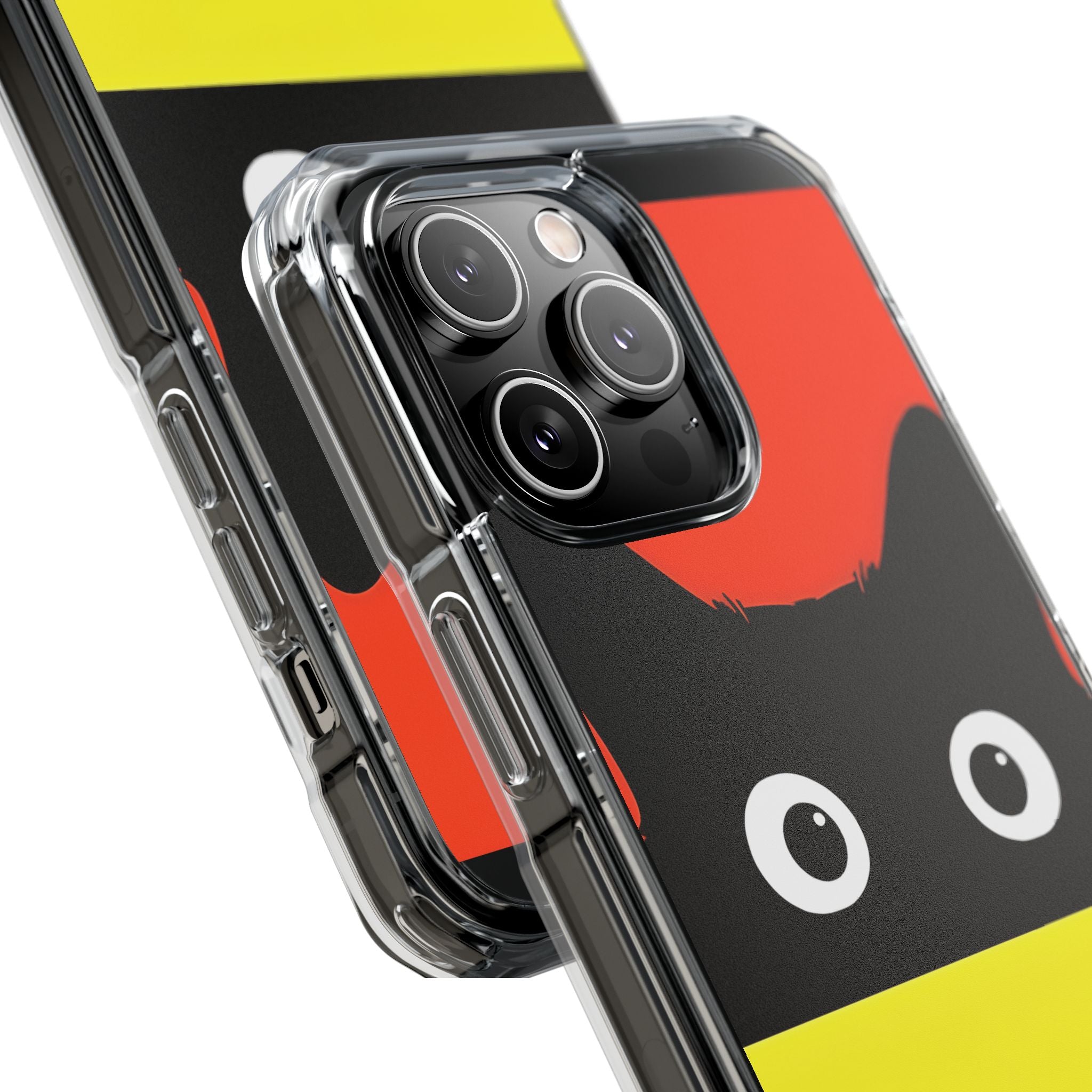 Peekaboo Cat Crimson iPhone 14 Pro Max Case - Impact