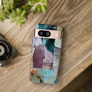 Textured Fabric Fusion - Protective Phone Case