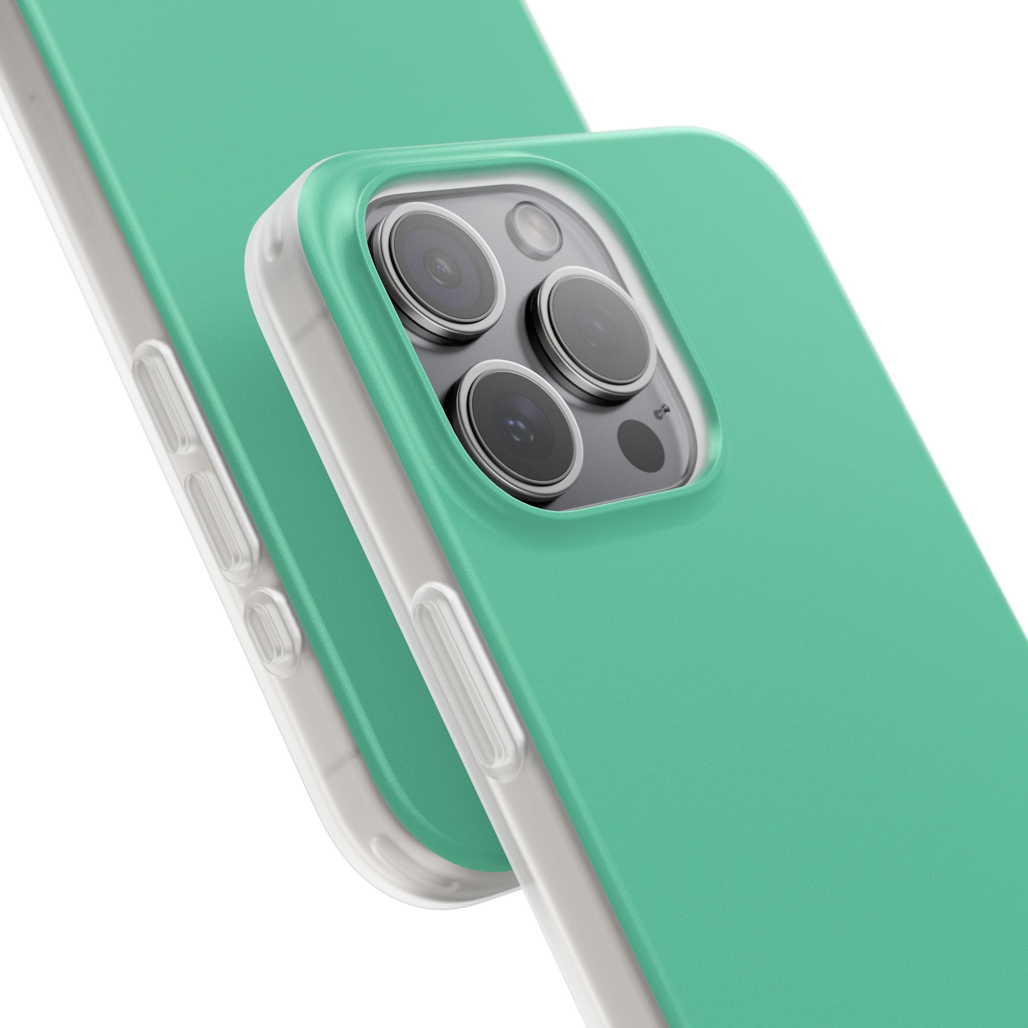 Medium Aquamarine iPhone 15 - Flexi Phone Case