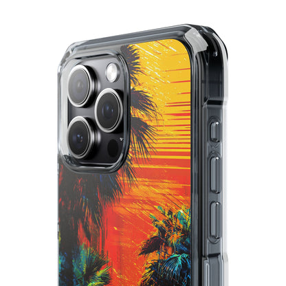Tropical Sunburst iPhone 15 Pro Max Case - Impact