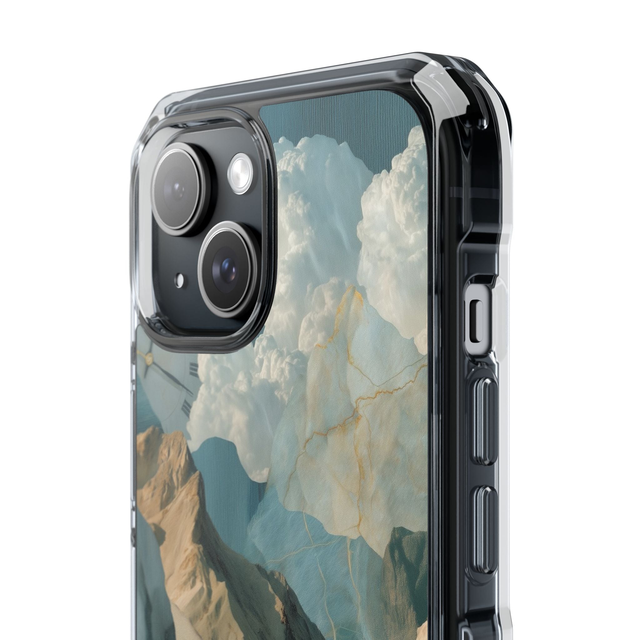 Time Drifts Above iPhone Case - Impact