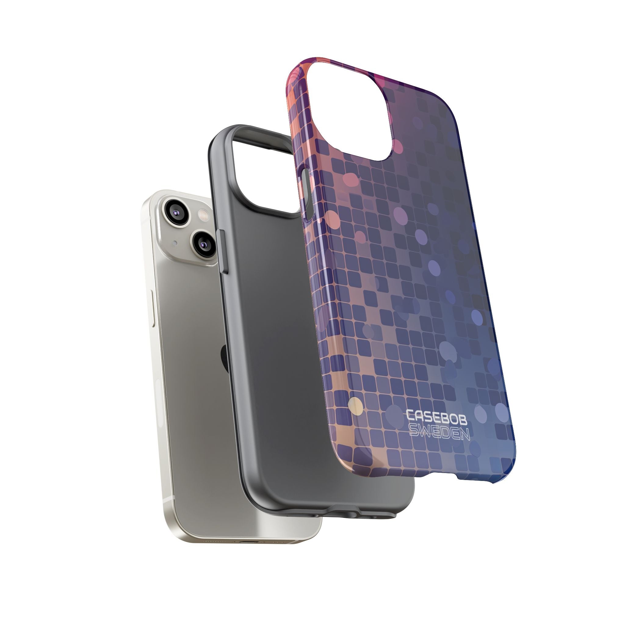 Vibrant Pixel Bloom iPhone 14 - Tough