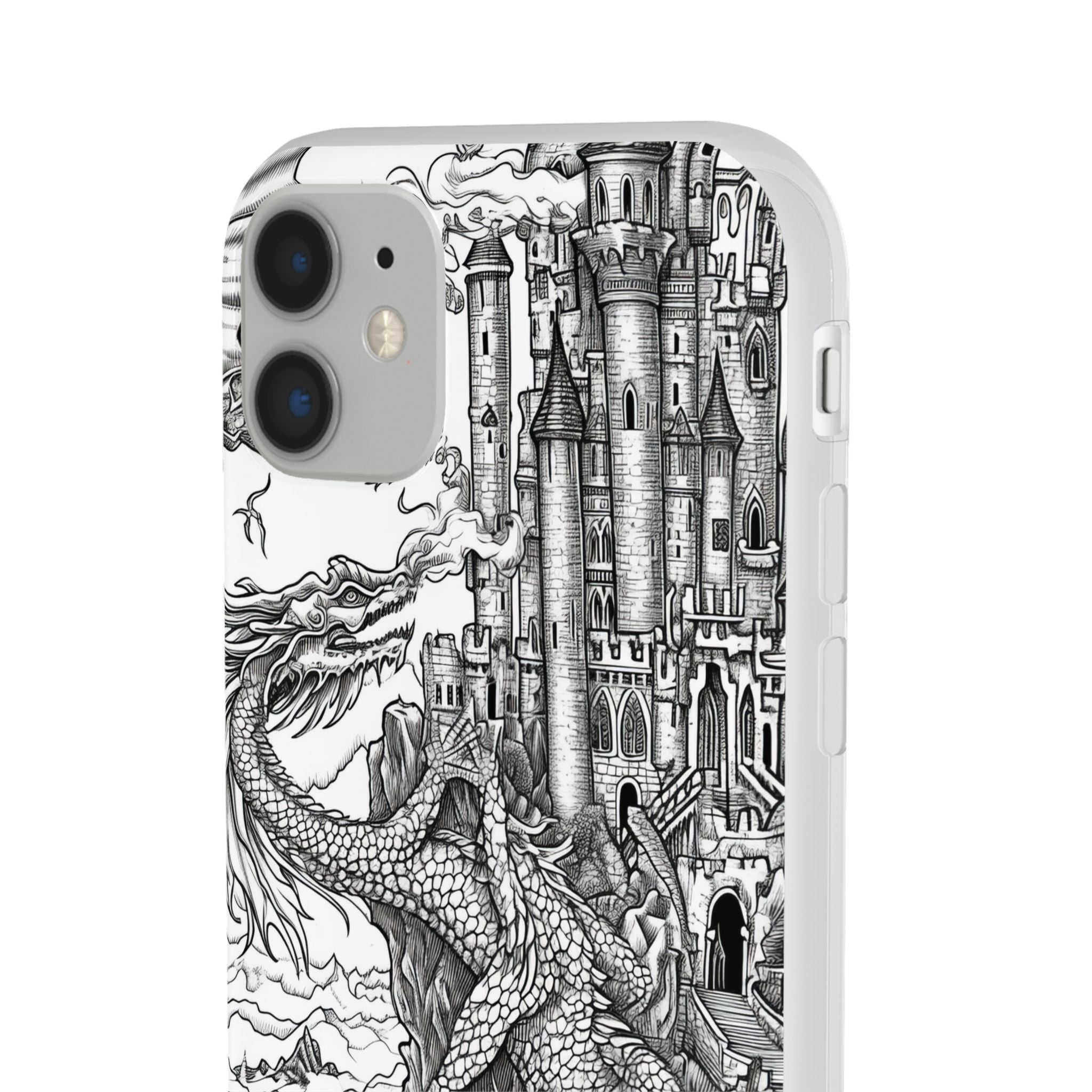 Dragon's Ascent | Flexible Phone Case for iPhone