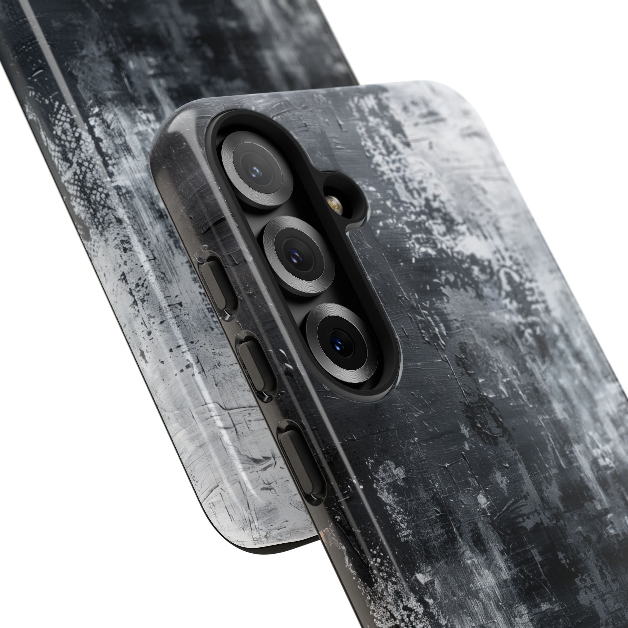 Textured Blackscape Samsung S25 Plus Case - Tough