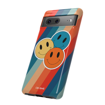 Retro Smiley Harmony - Google Pixel Case