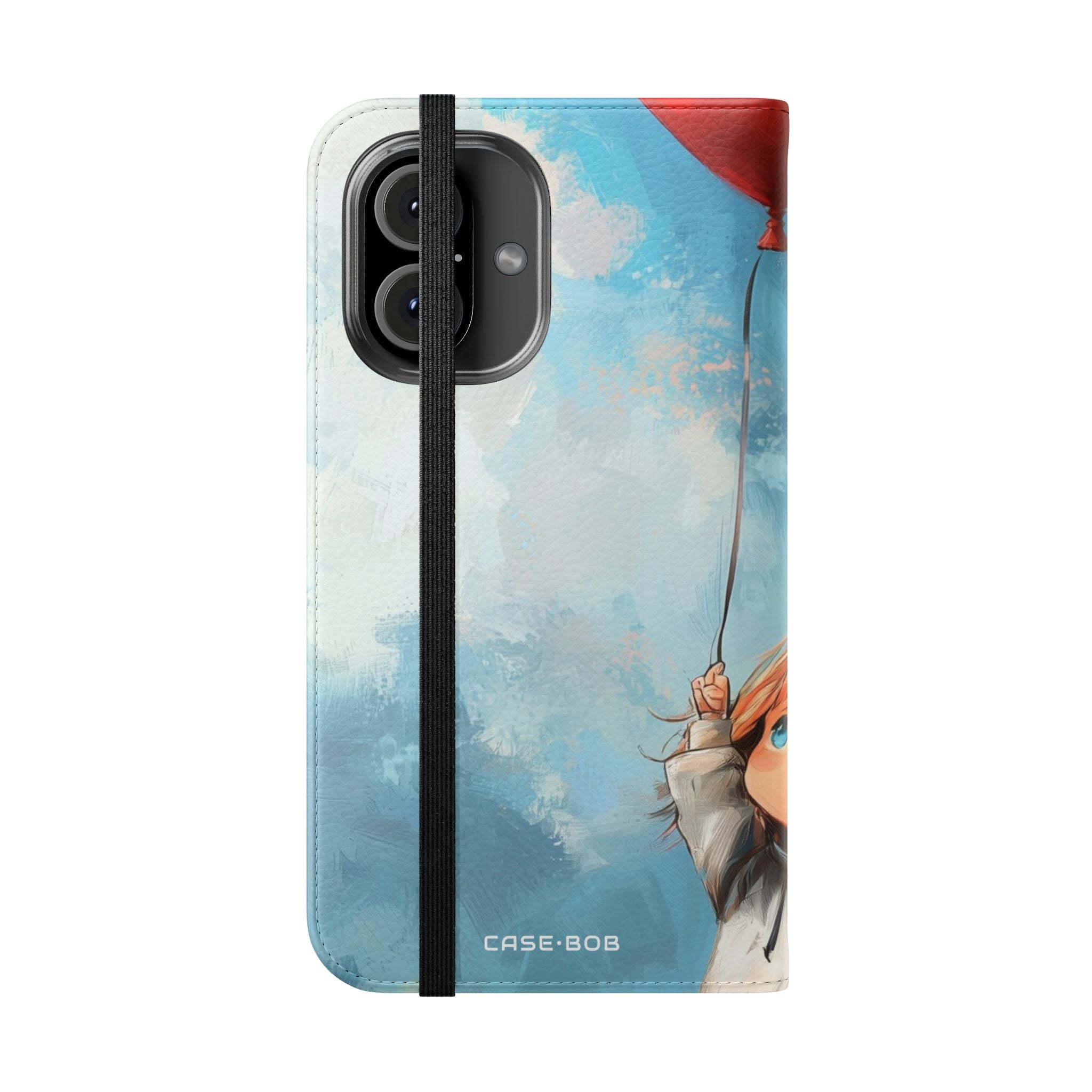 Heart Balloon Glow - iPhone 16  Case - Wallet