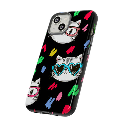 Cat Coloring - Protective Phone Case