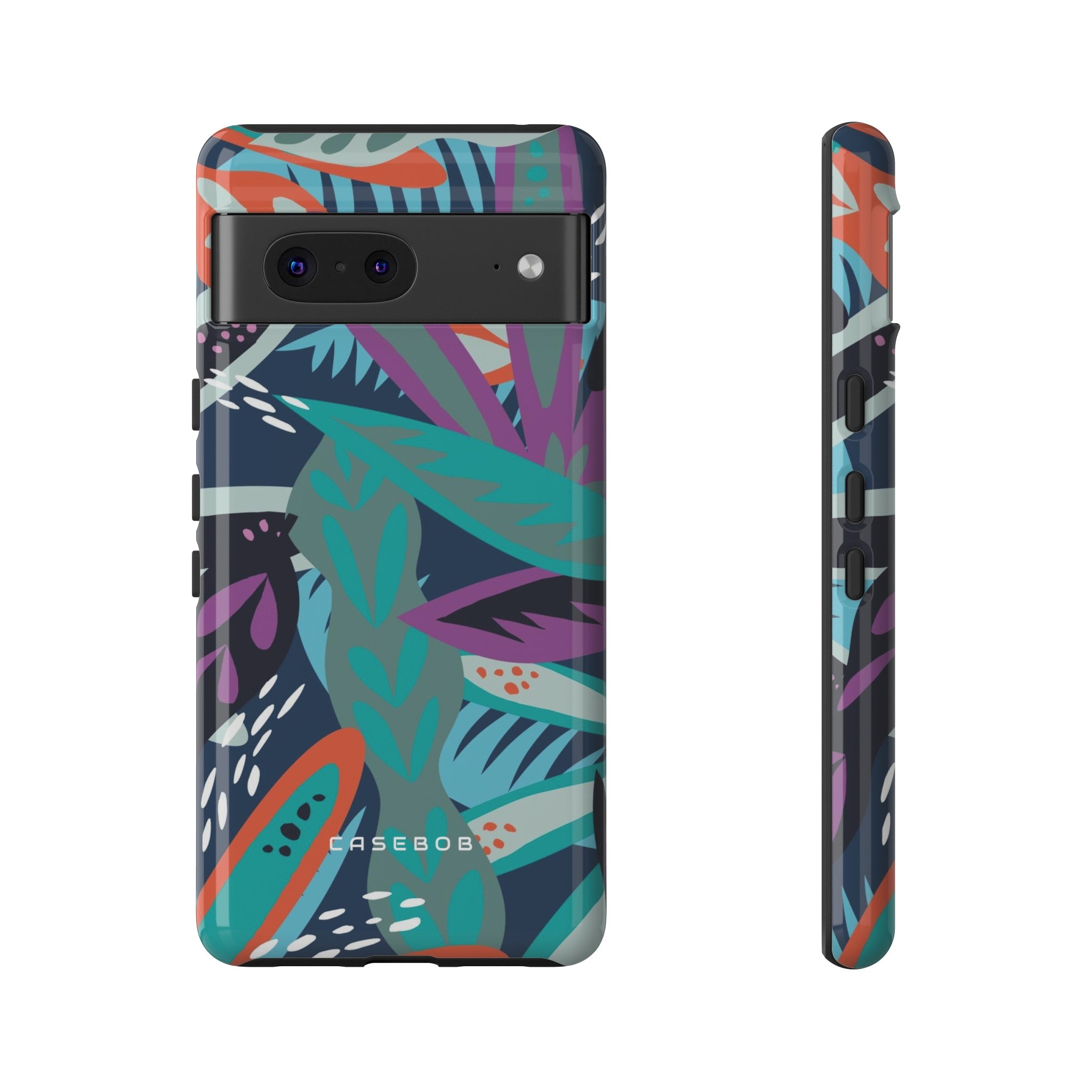 Tropical Leaf Moz - Protective Phone Case