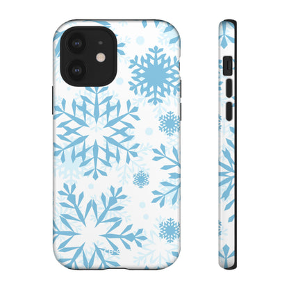 Winter Snowflake Symphony - iPhone Case