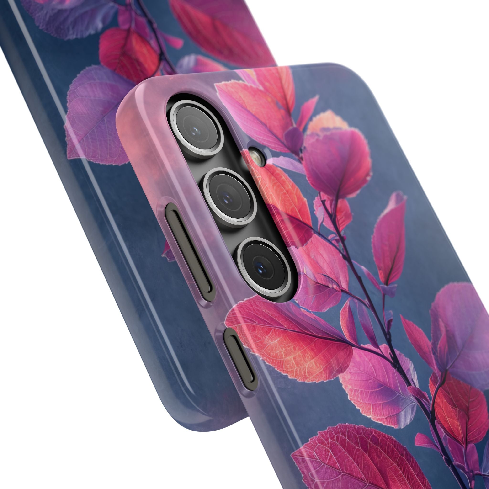 Pink Blue Nature - Slim Samsung S24 Phone Case