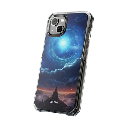 Celestial Vortex Journey iPhone Case - Impact