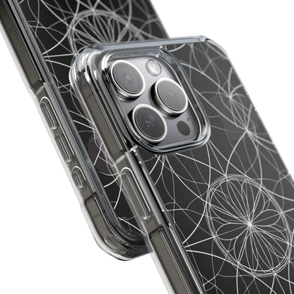 Symmetric Line Bloom iPhone 15 - Impact Clear+