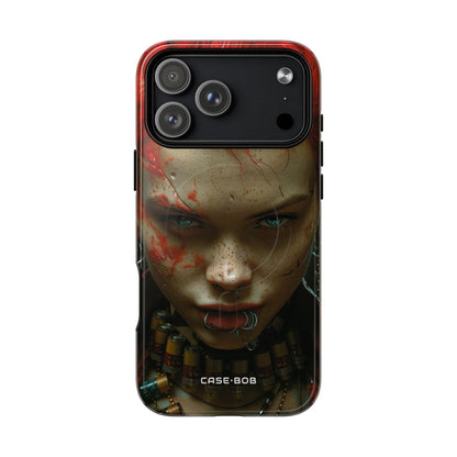 Red Spike Gaze iPhone 17 Pro Max Case - Tough+