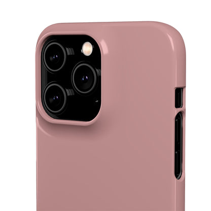 Rosy Brown iPhone 14 - Slim Phone Case