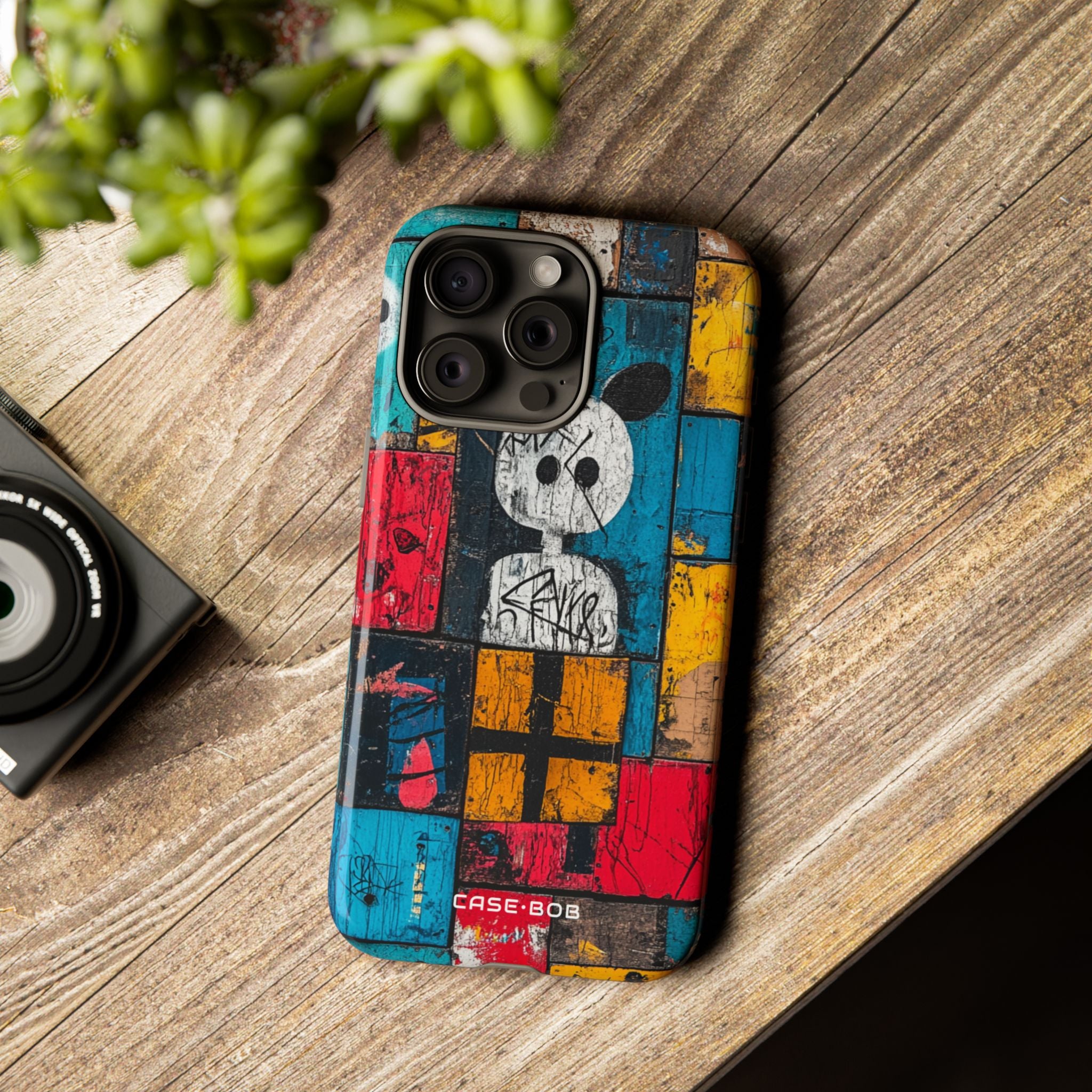 Mickey Mosaic iPhone 15 Pro Max Case - Tough