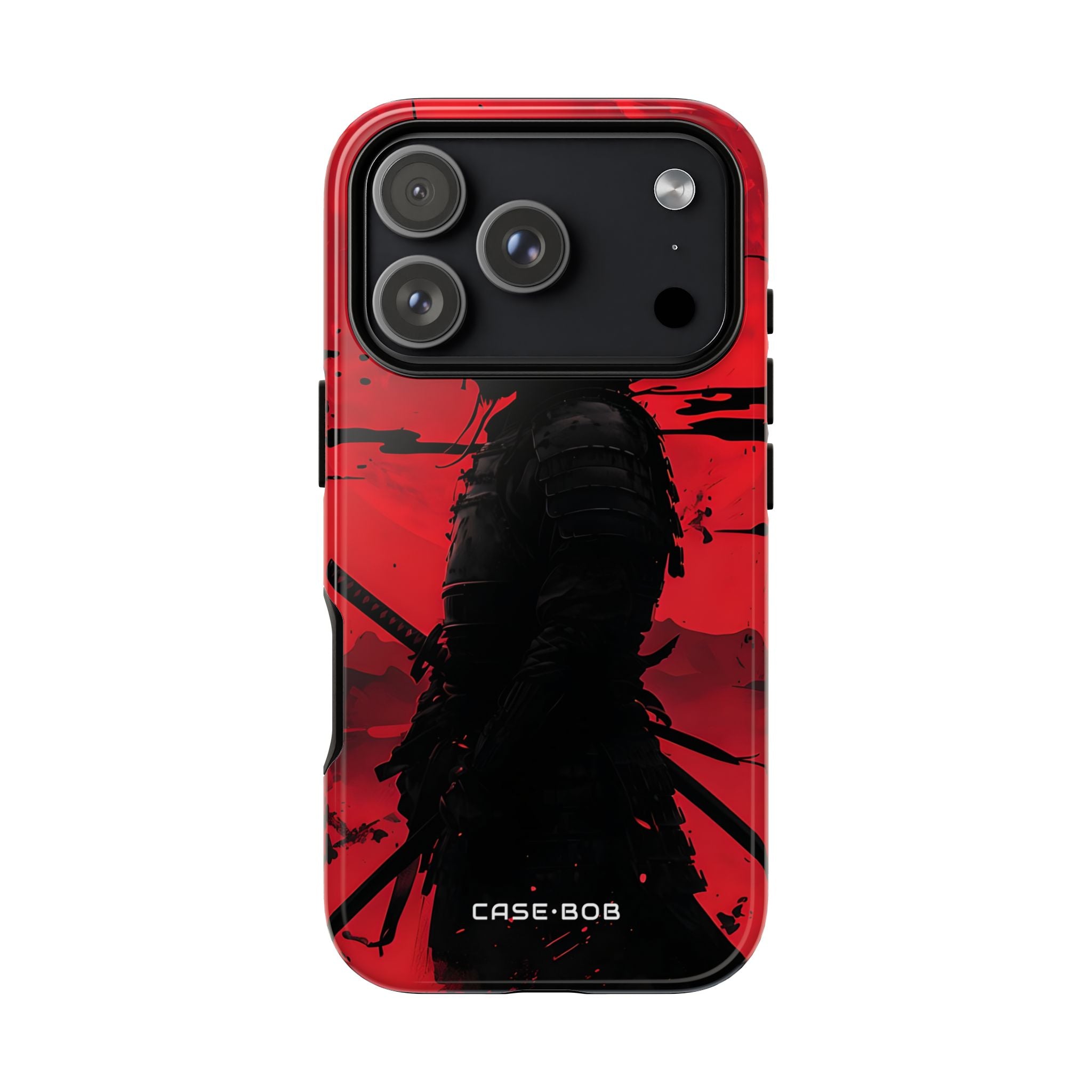 Crimson Samurai iPhone 17 Pro Case - Tough