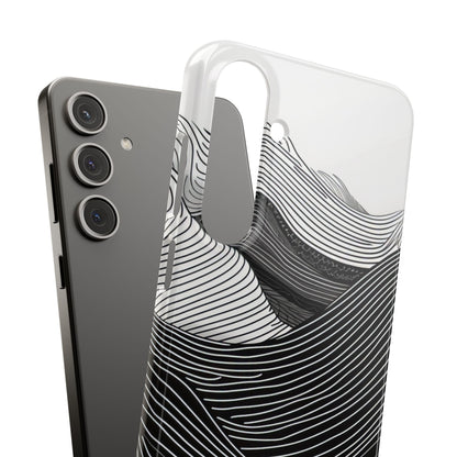 Undulating Horizon Waves Samsung S24 - Slim Phone Case