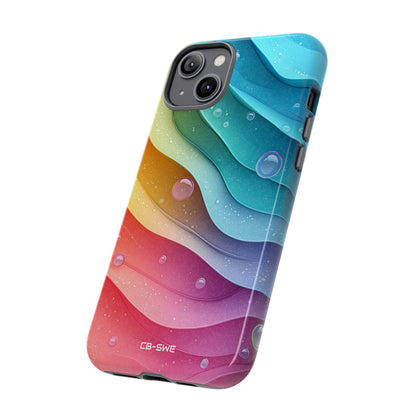 Waves Dance Playfully - iPhone Case