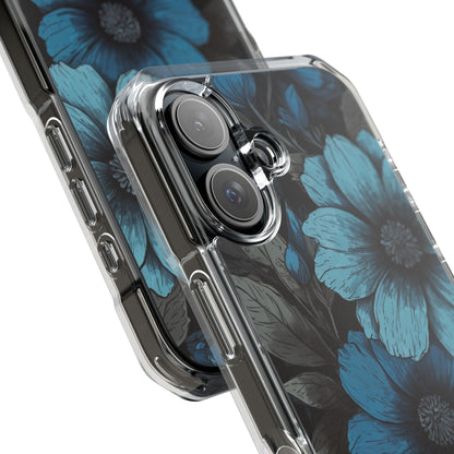 Blue Petal Radiance iPhone 15 Case - Impact