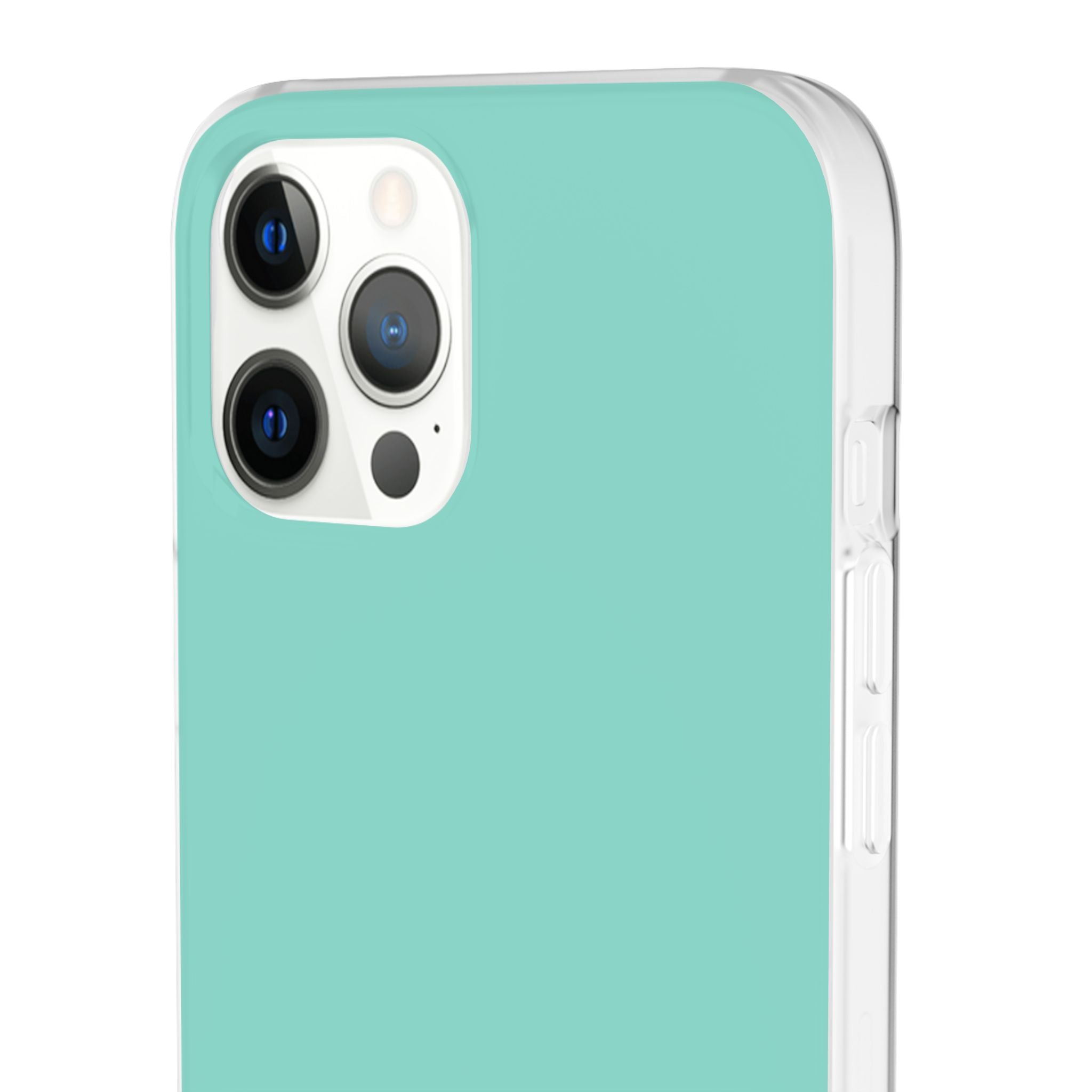 Middle Blue Green | Phone Case for iPhone (Flexible Case)