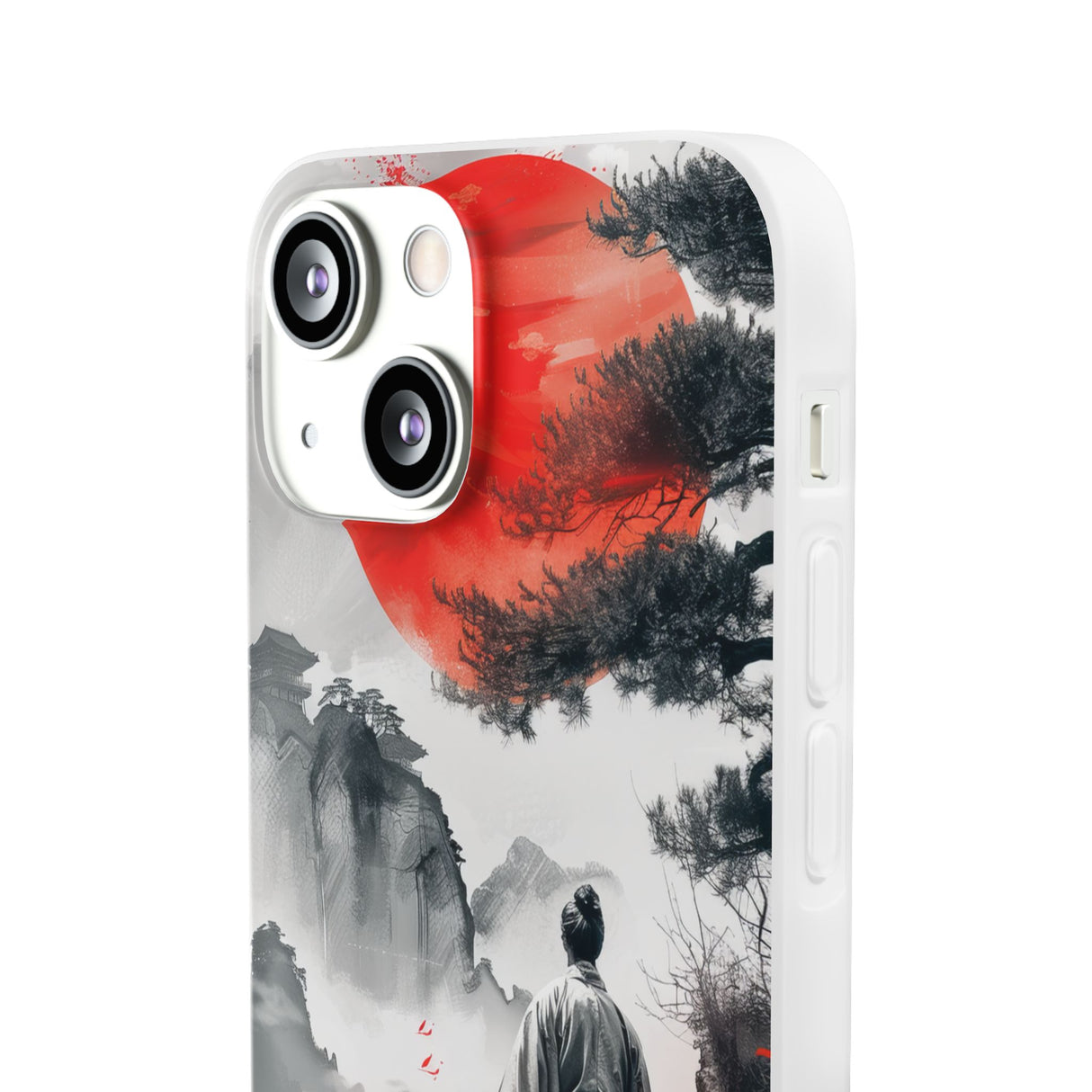 Serene Samurai Sunrise | Flexible Phone Case for iPhone