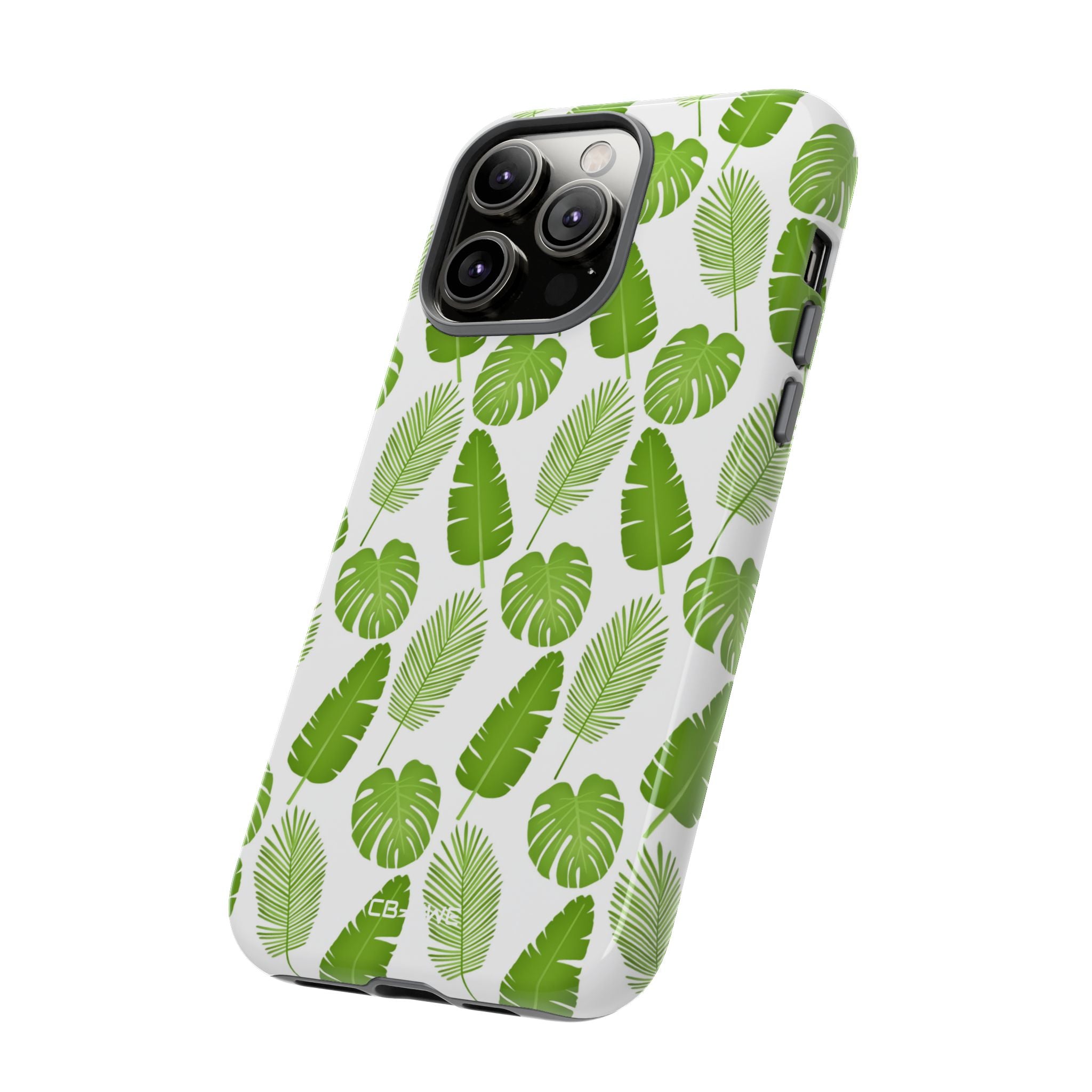 Tropical Leaf Harmony - iPhone Case