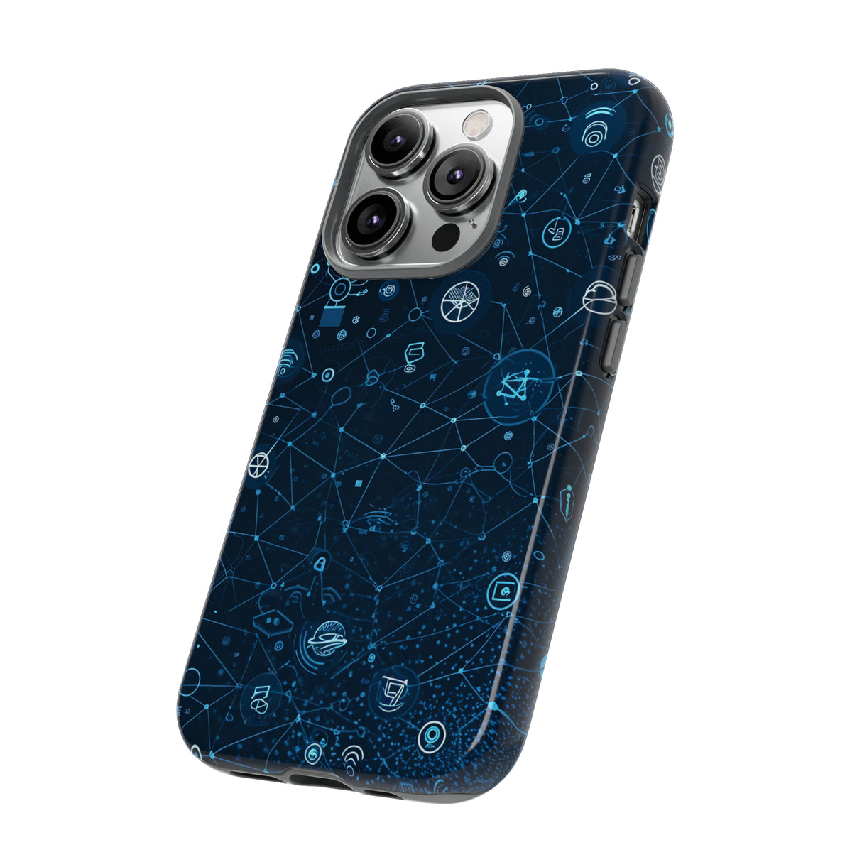 Link Spectrum: Connectivity Gradient - Protective Phone Case