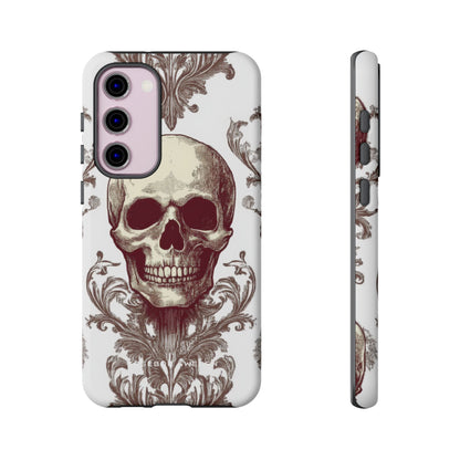 Gothic Skulls and Ornate Foliage Samsung S23 - Tough Phone Case