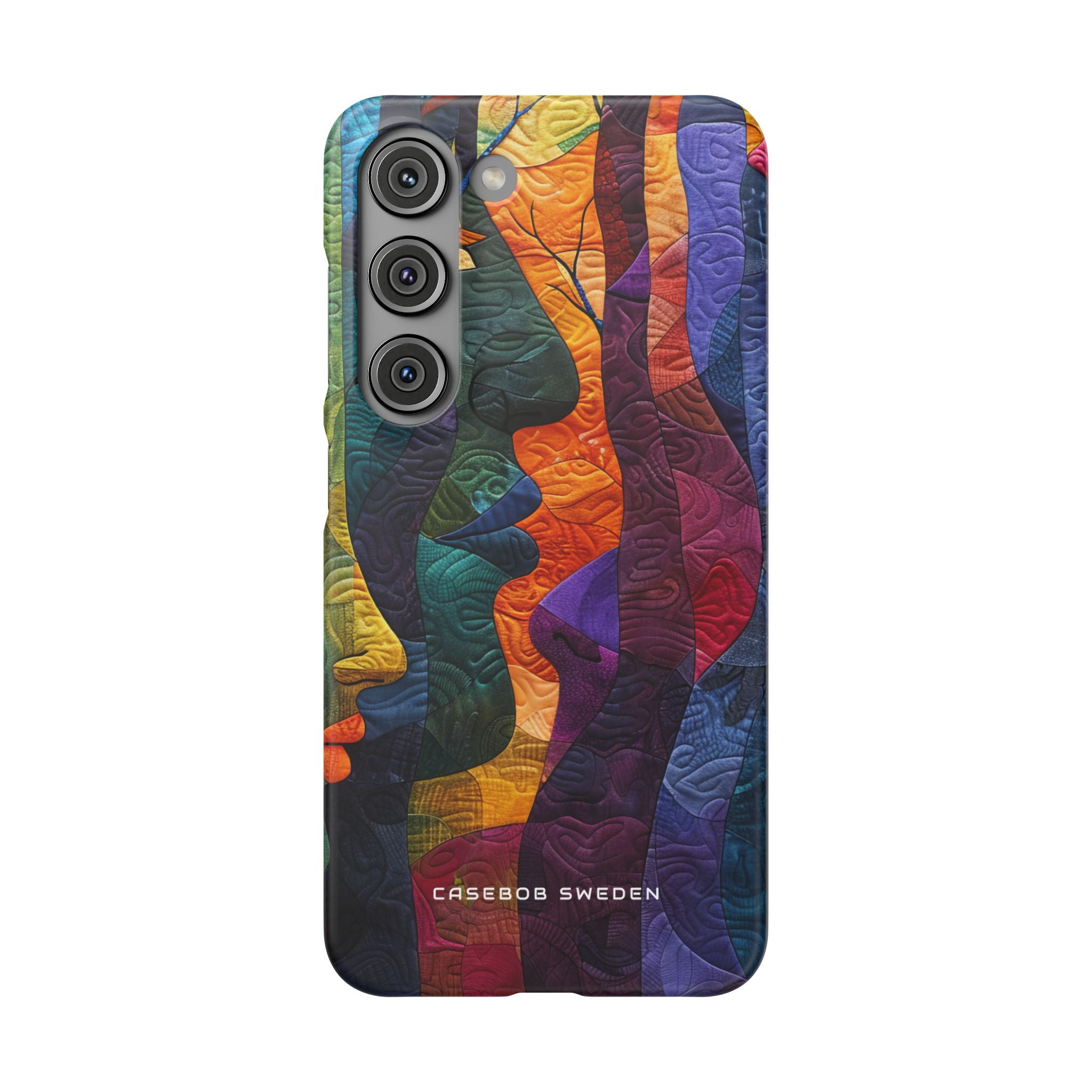 Harmonized Faces and Nature Fusion Samsung S23 - Slim Phone Case