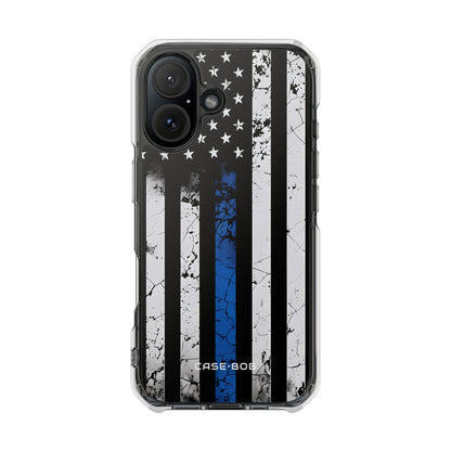 Blue Stripe Flag iPhone 16 Case - Impact