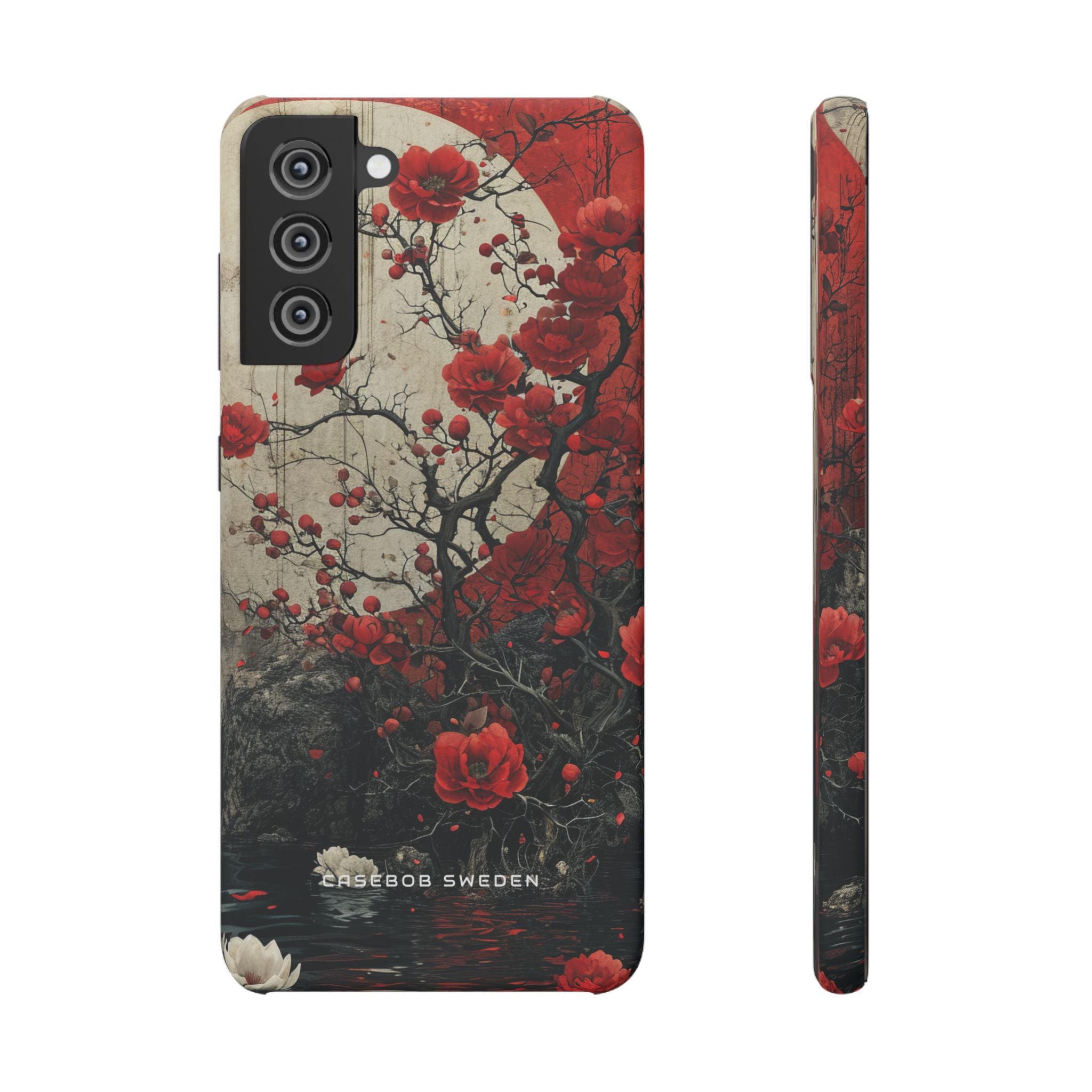 Zen Blossoms in Moonlight Samsung S21 - Slim Phone Case