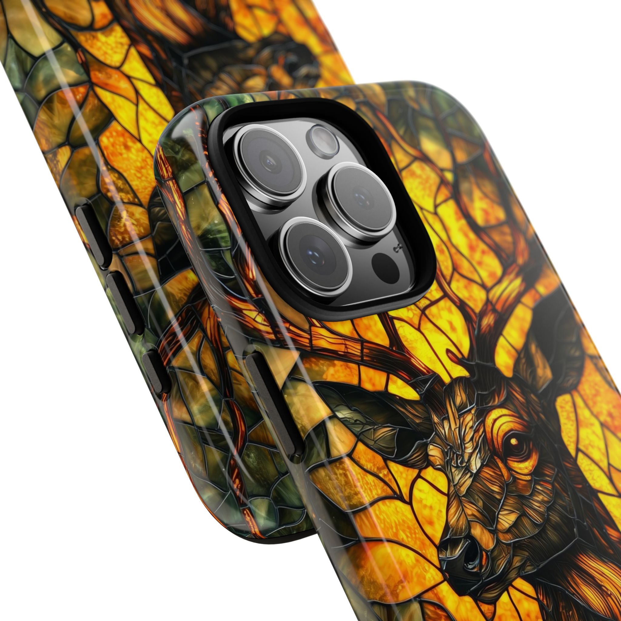 Deer Stands Majestically - iPhone Case