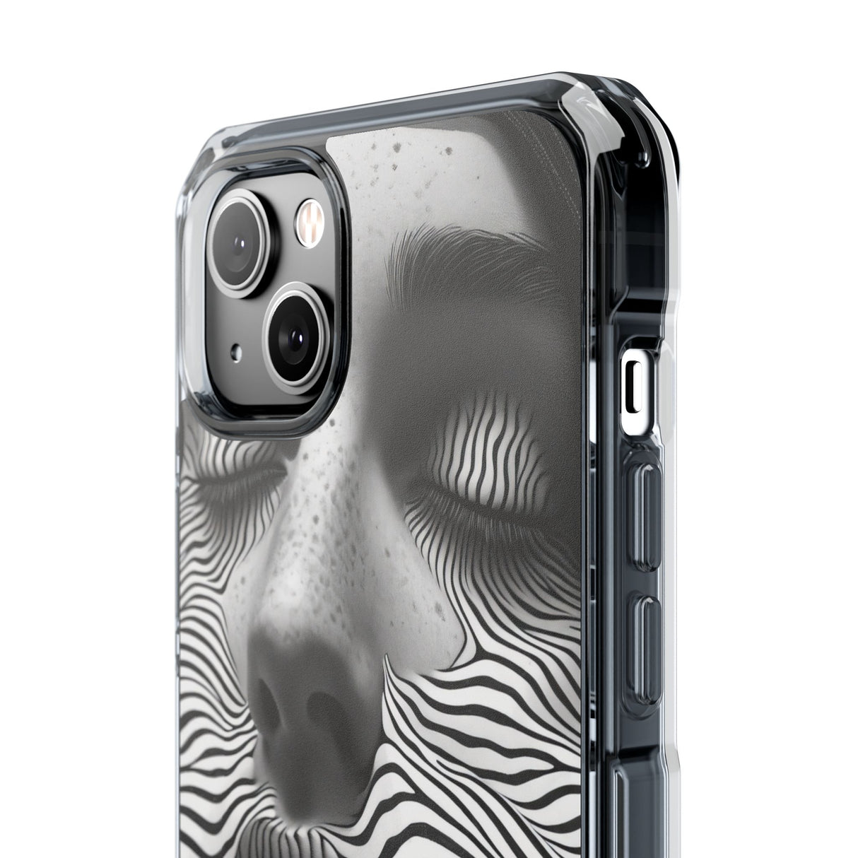 Dreamwave Portrait - Phone Case for iPhone (Clear Impact - Magnetic)