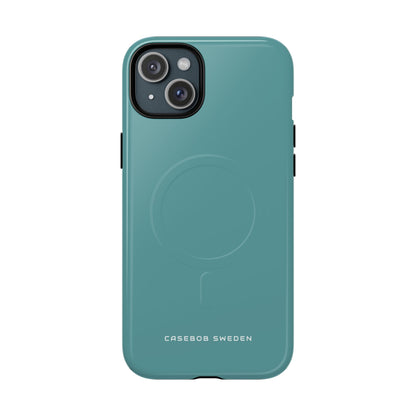 Cadet Blue iPhone 15 | Tough+ Phone Case