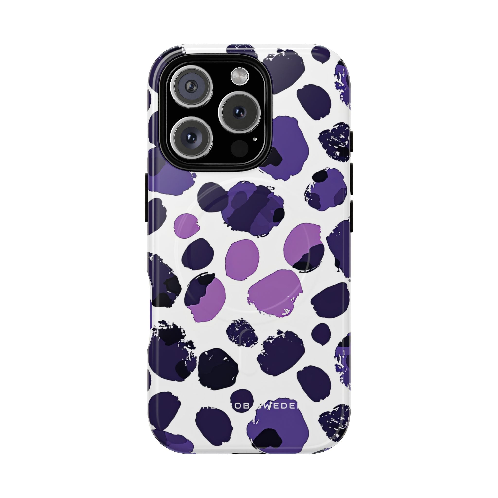 Purple Inkblots iPhone 16  Tough+ Phone Case