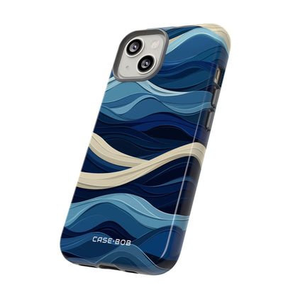 Ocean Rhythm iPhone 14 Case - Tough