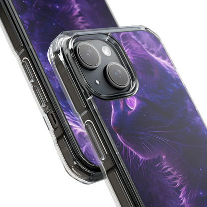 Mystical Starlit Cat iPhone Case - Impact