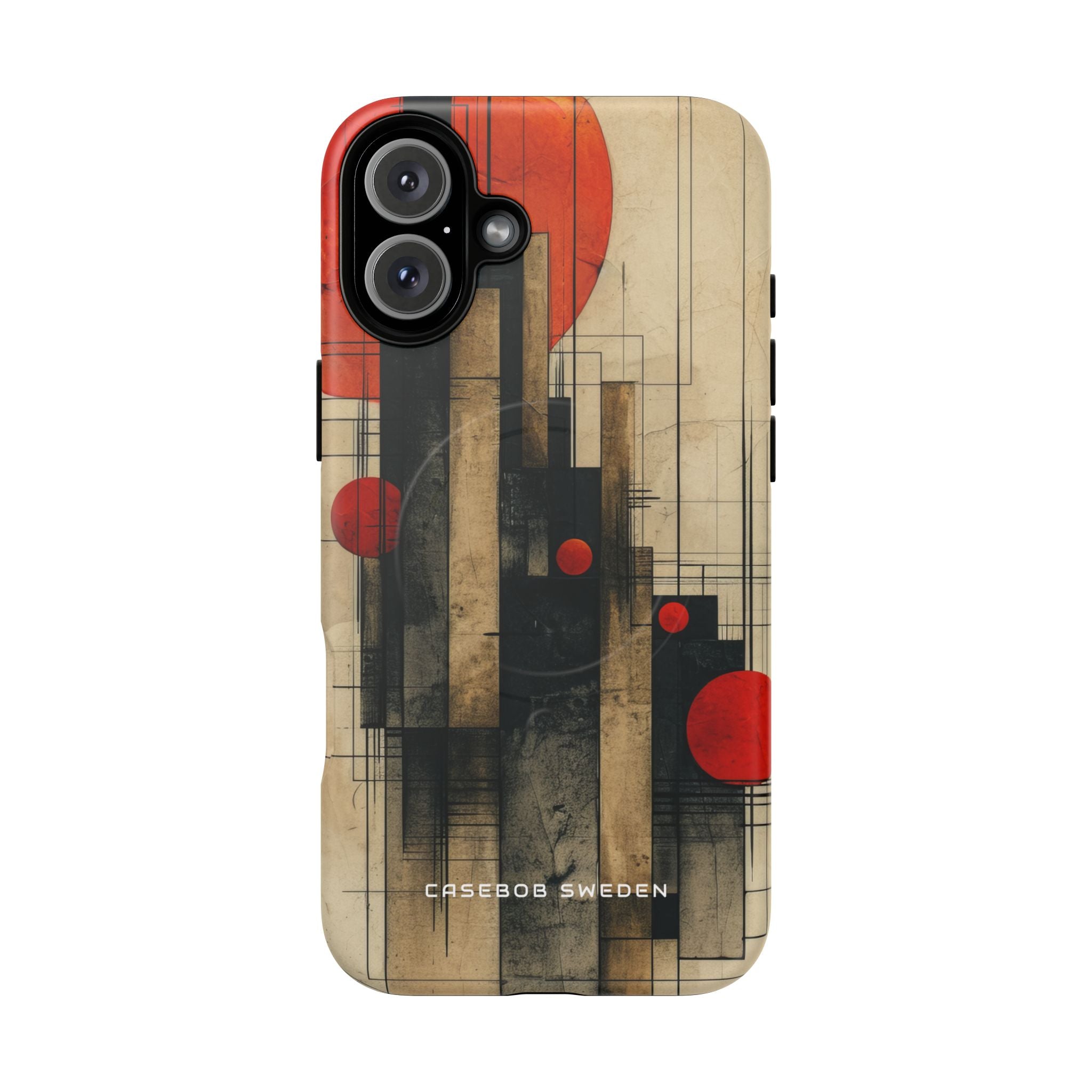 Vintage Geometric Harmony iPhone 16 | Tough+ Phone Case