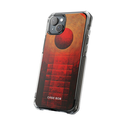 Crimson Orbit iPhone 15 Plus Case - Impact