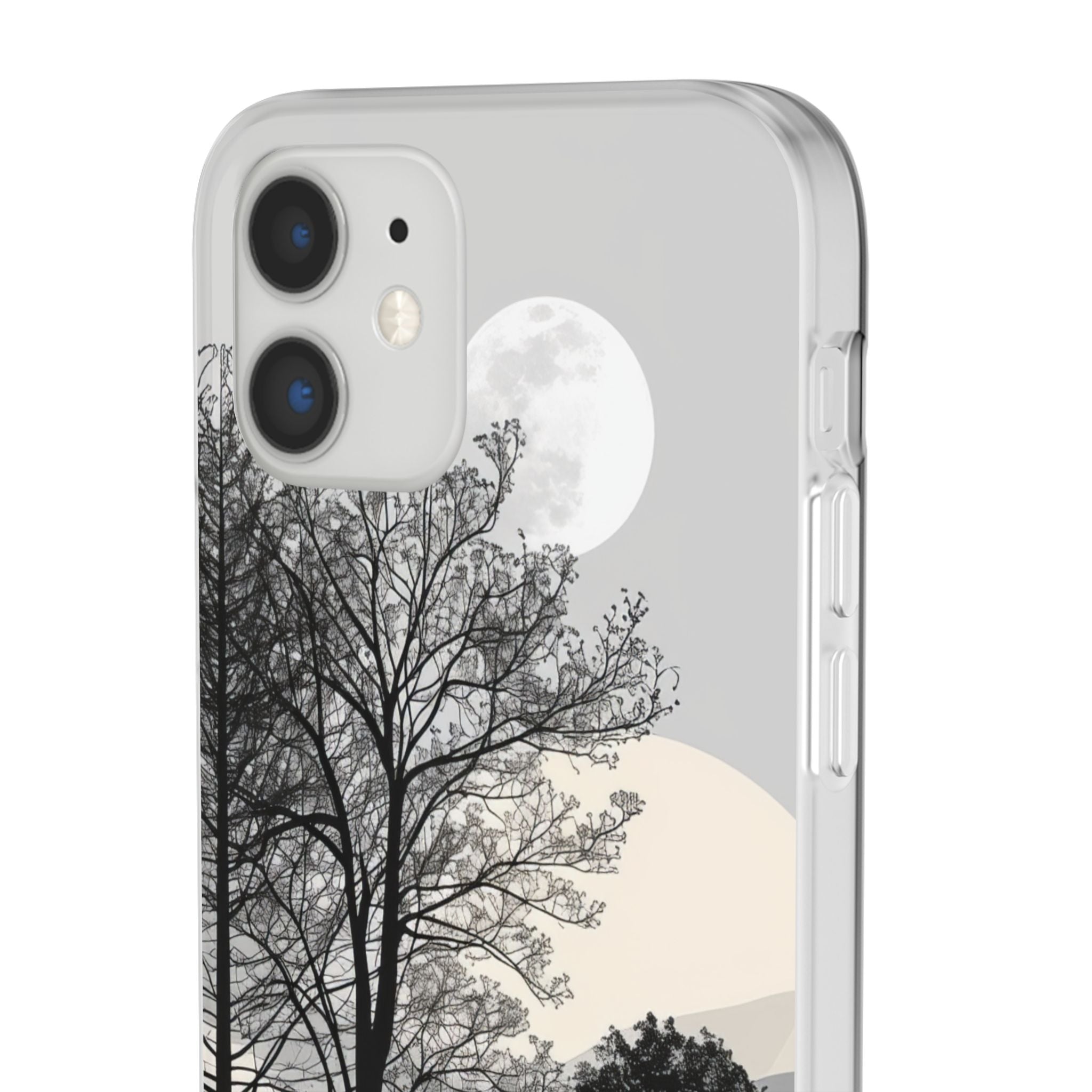 Moonlit Elegance | Flexible Phone Case for iPhone