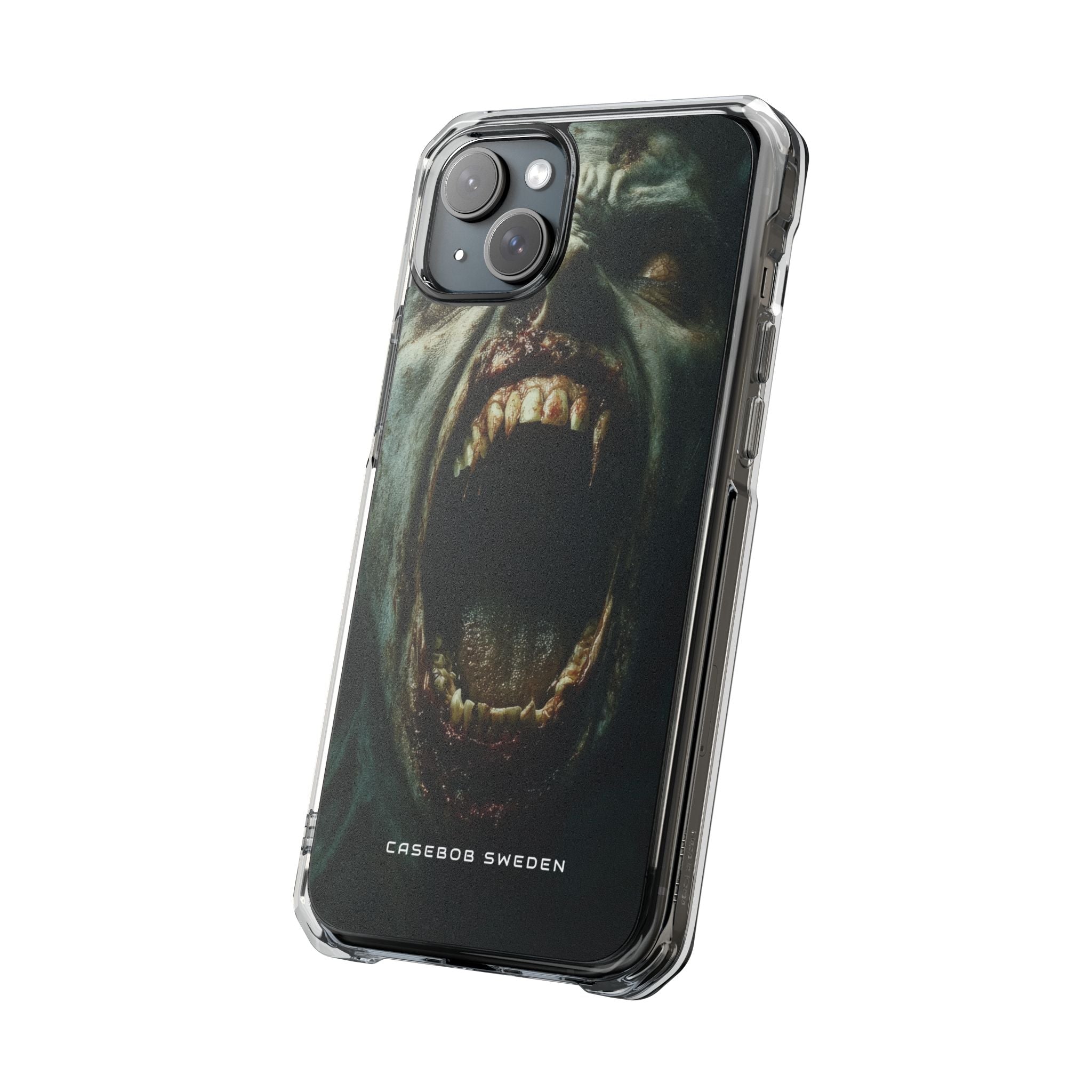 Gothic Wail of Decay iPhone 15 - Clear Impact Phone Case