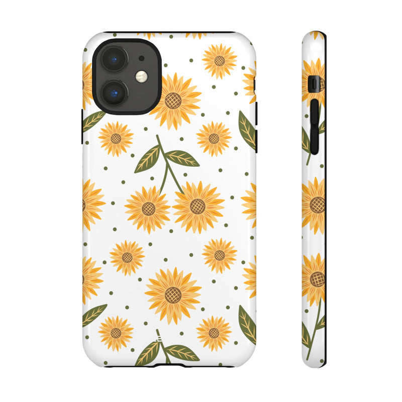 Sunflowers Dance Brightly - iPhone Case