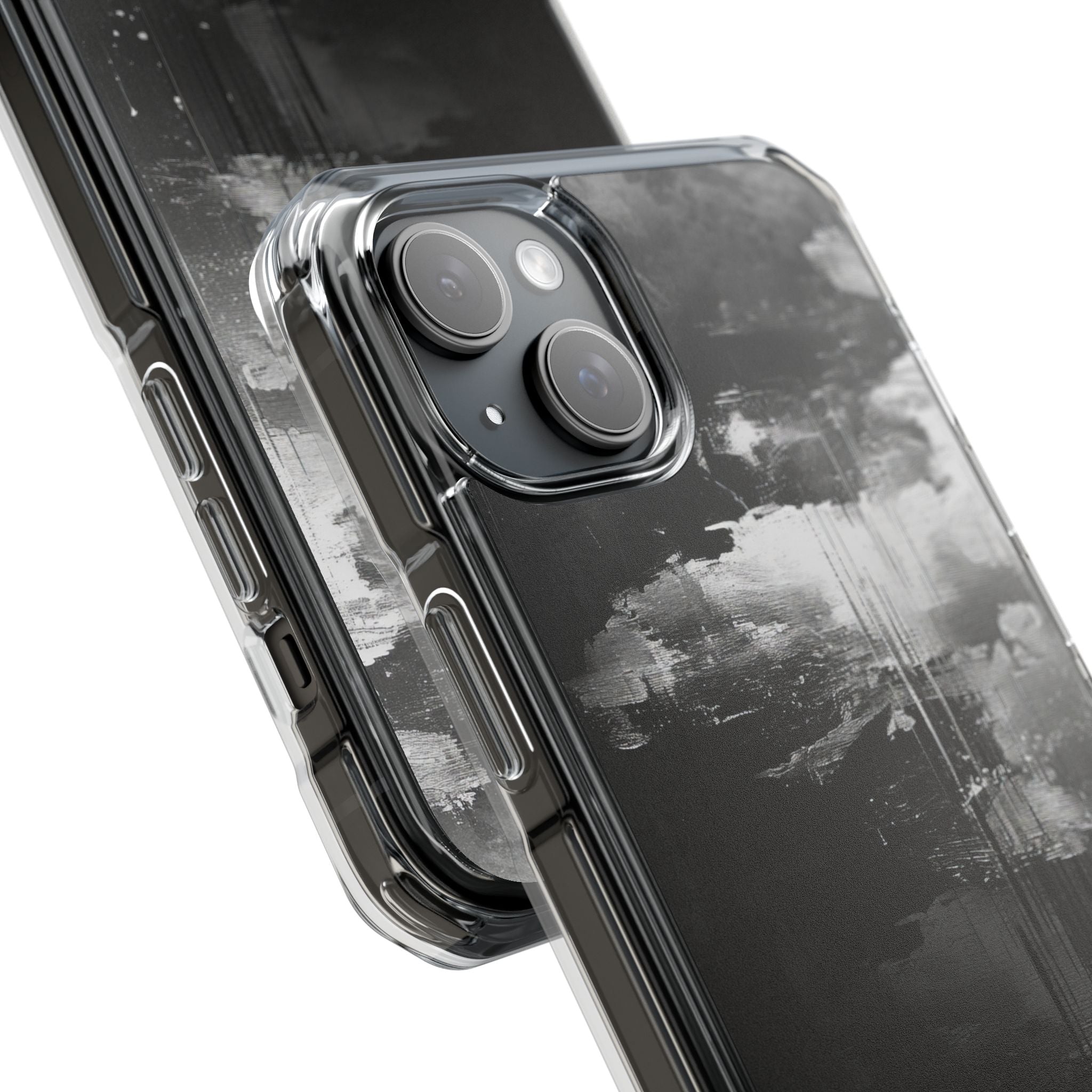 Urban Grit Aesthetic iPhone 15 - Clear Impact Phone Case