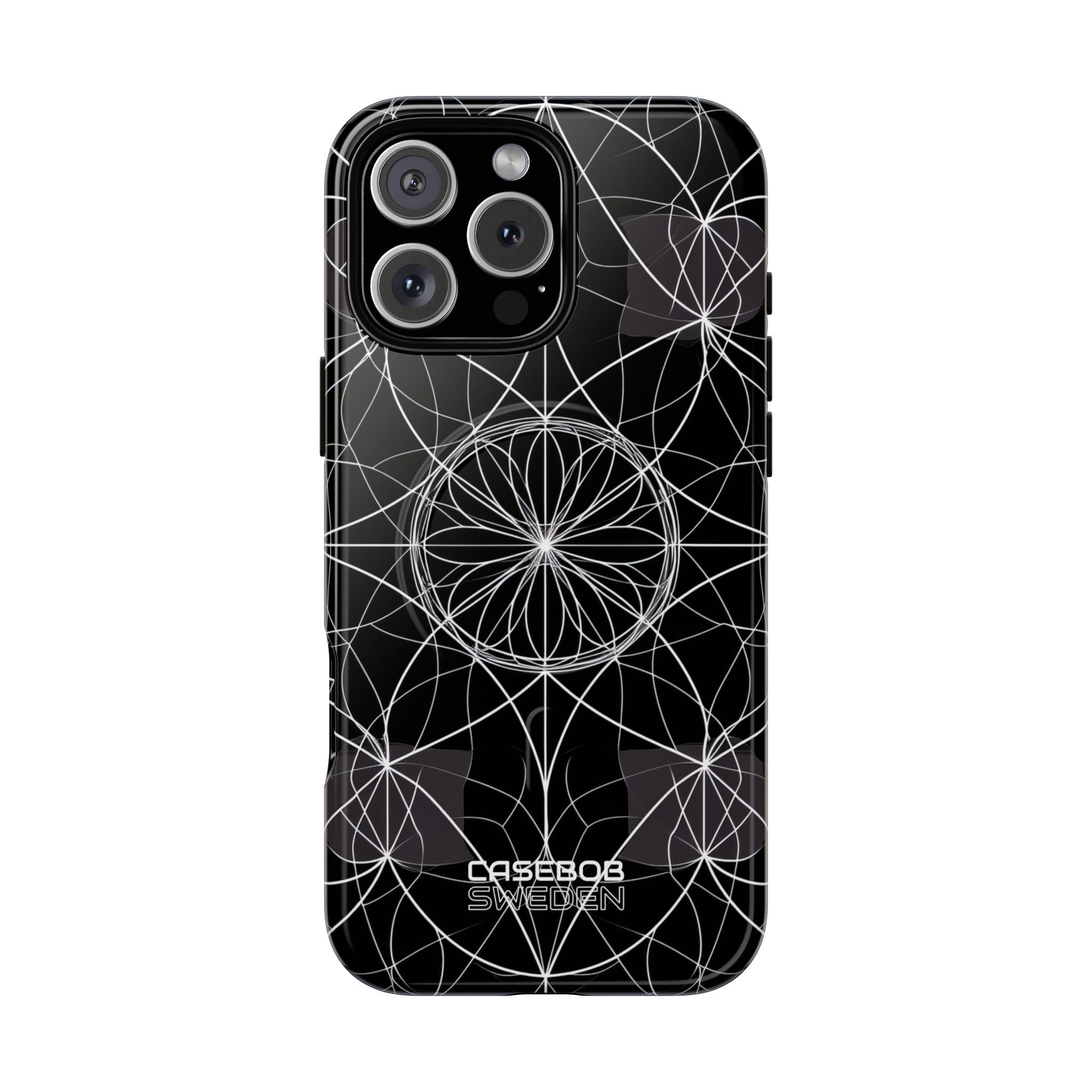 Symmetric Line Bloom iPhone 16 - Tough+