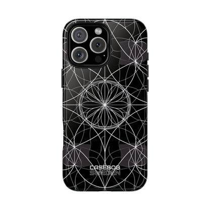 Symmetric Line Bloom iPhone 16 - Tough+