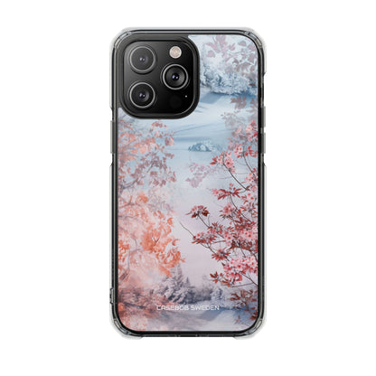 Floral Serenity Case - Clear Impact iPhone 14 Phone Case