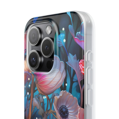 Translucent Bloom iPhone 15 Pro Case - Soft